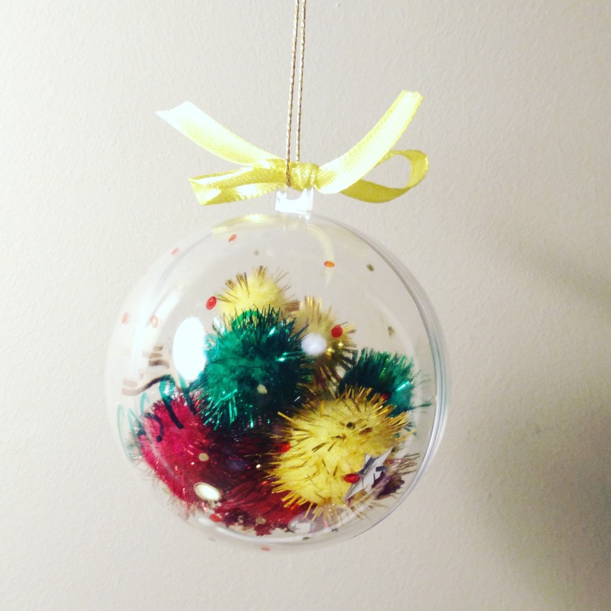 boule de Noël transparente&nbsp;#19