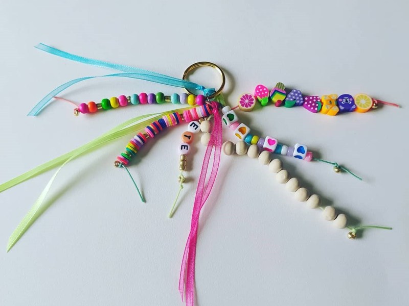 porte-clé grigri version été&nbsp;#23